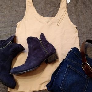 NWOT J. Crew Reversible Layering Tank. Size Large.